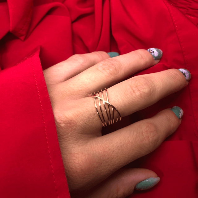 Juliette * bague multiligne 