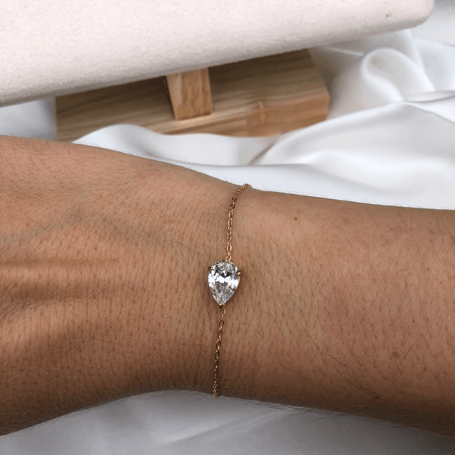 Mathilde* bracelet goutte d’eau