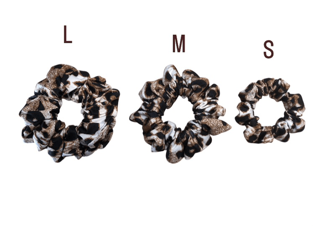 Scrunchies léopard 
