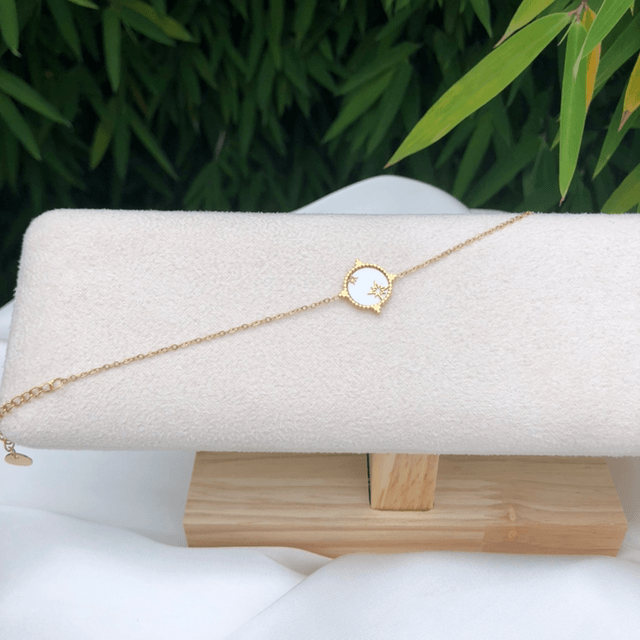 Melissa* bracelet nacre etoiles