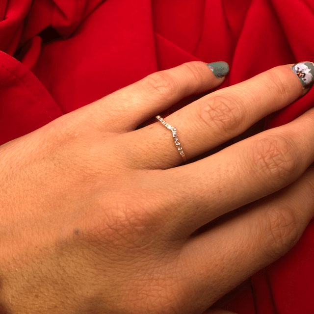 Vicky * bague strass