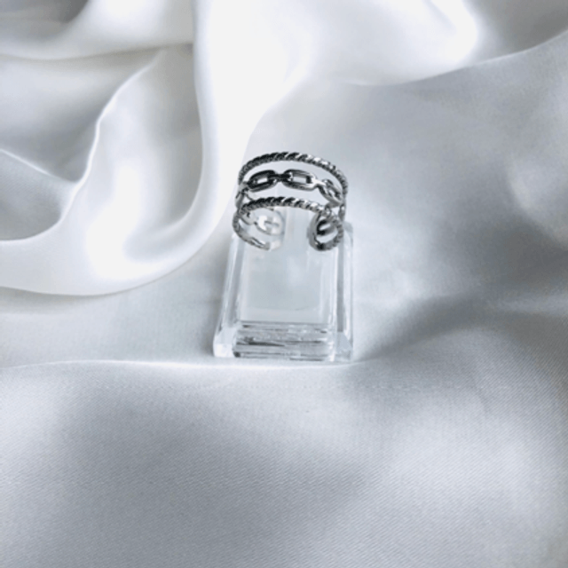Vanessa*bague triple 