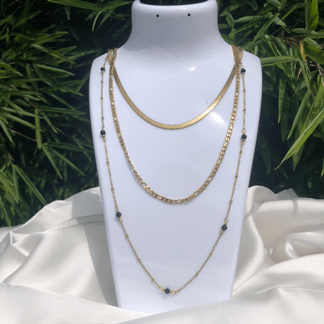 Andreas* collier triple Chaine