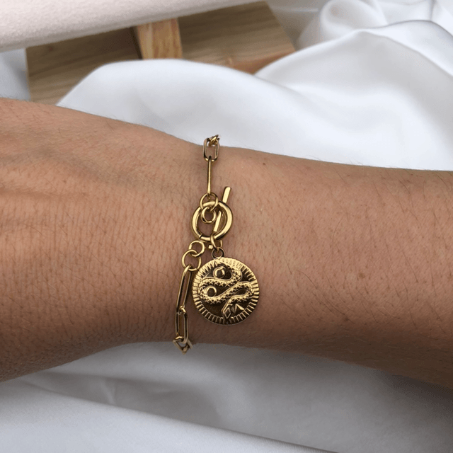 Diana* bracelet chaîne serpent