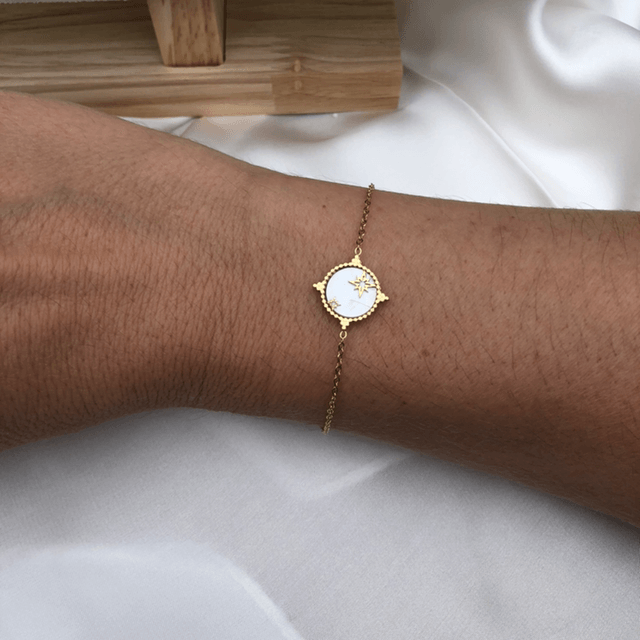 Melissa* bracelet nacre etoiles