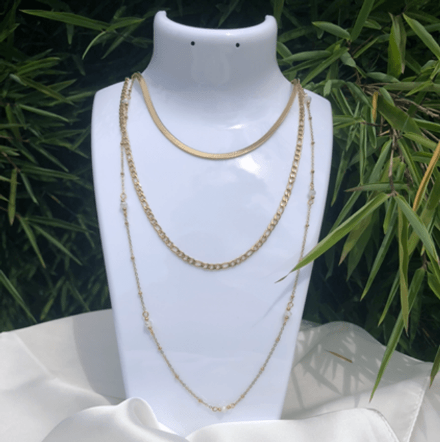 Andreas* collier triple Chaine