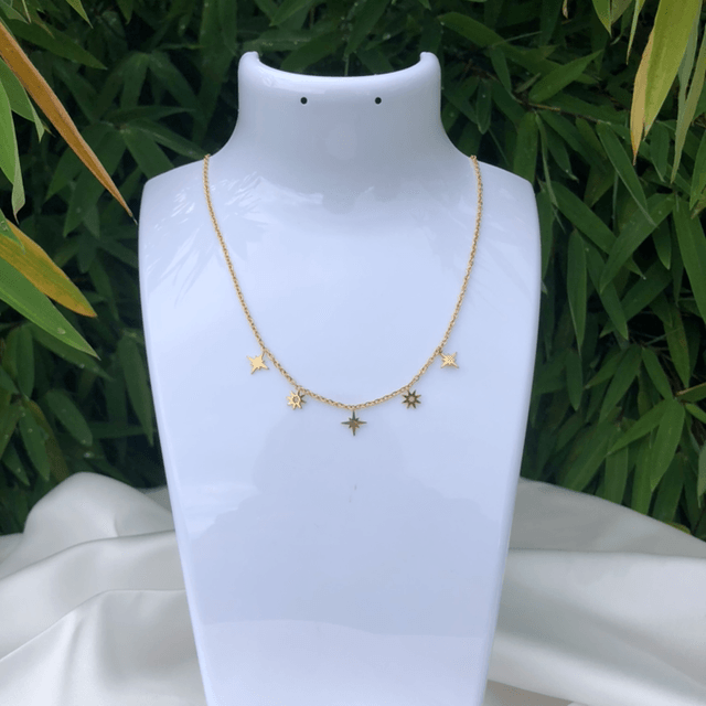 Timea* collier étoiles 