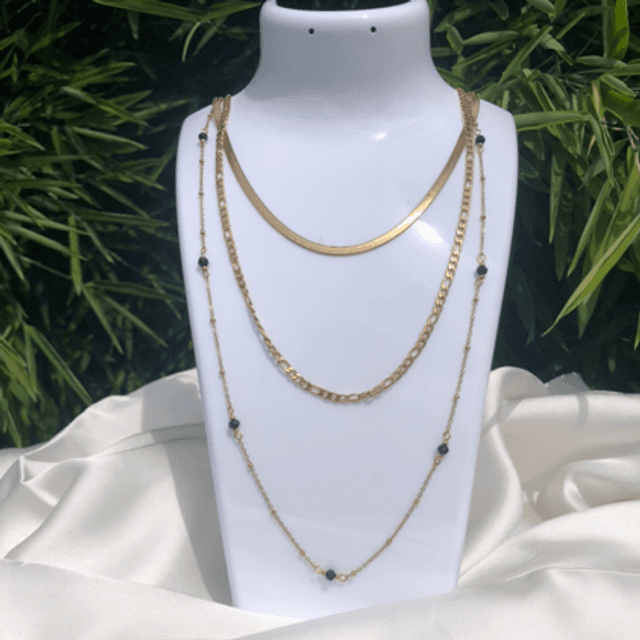 Andreas* collier triple Chaine