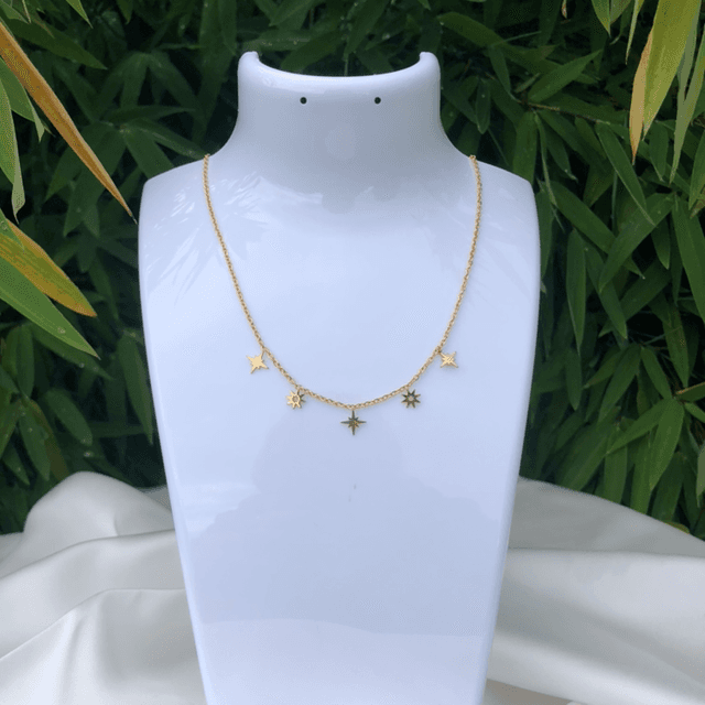 Timea* collier étoiles 